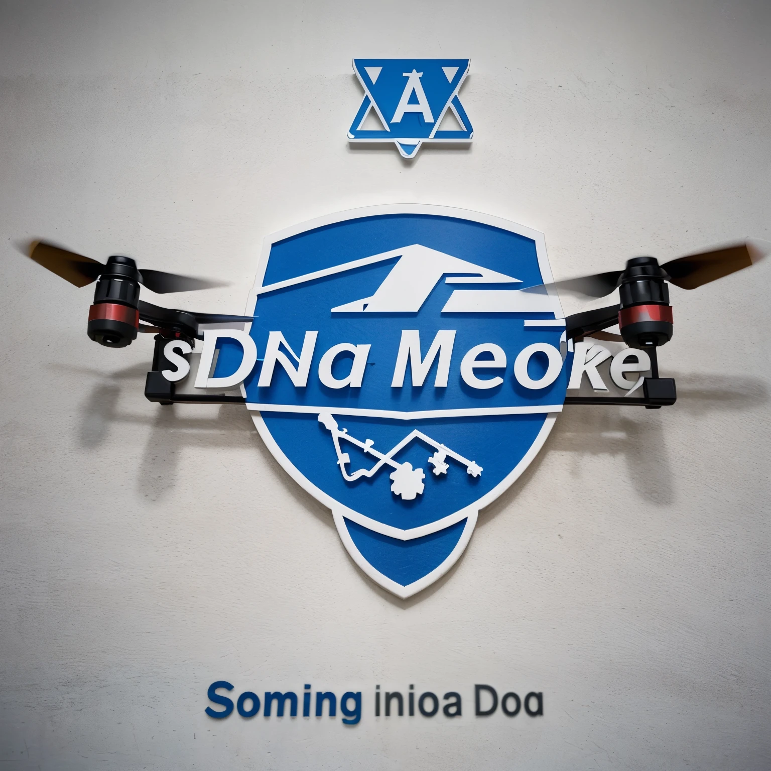 Logo para una empresa llamada Sora, which is dedicated to sending documents by drones