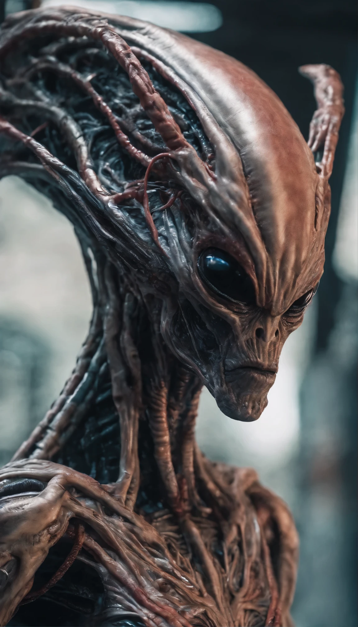 Various humanoid alien races, Sharp focus, 8K quality, RAW Photos, Intricate details