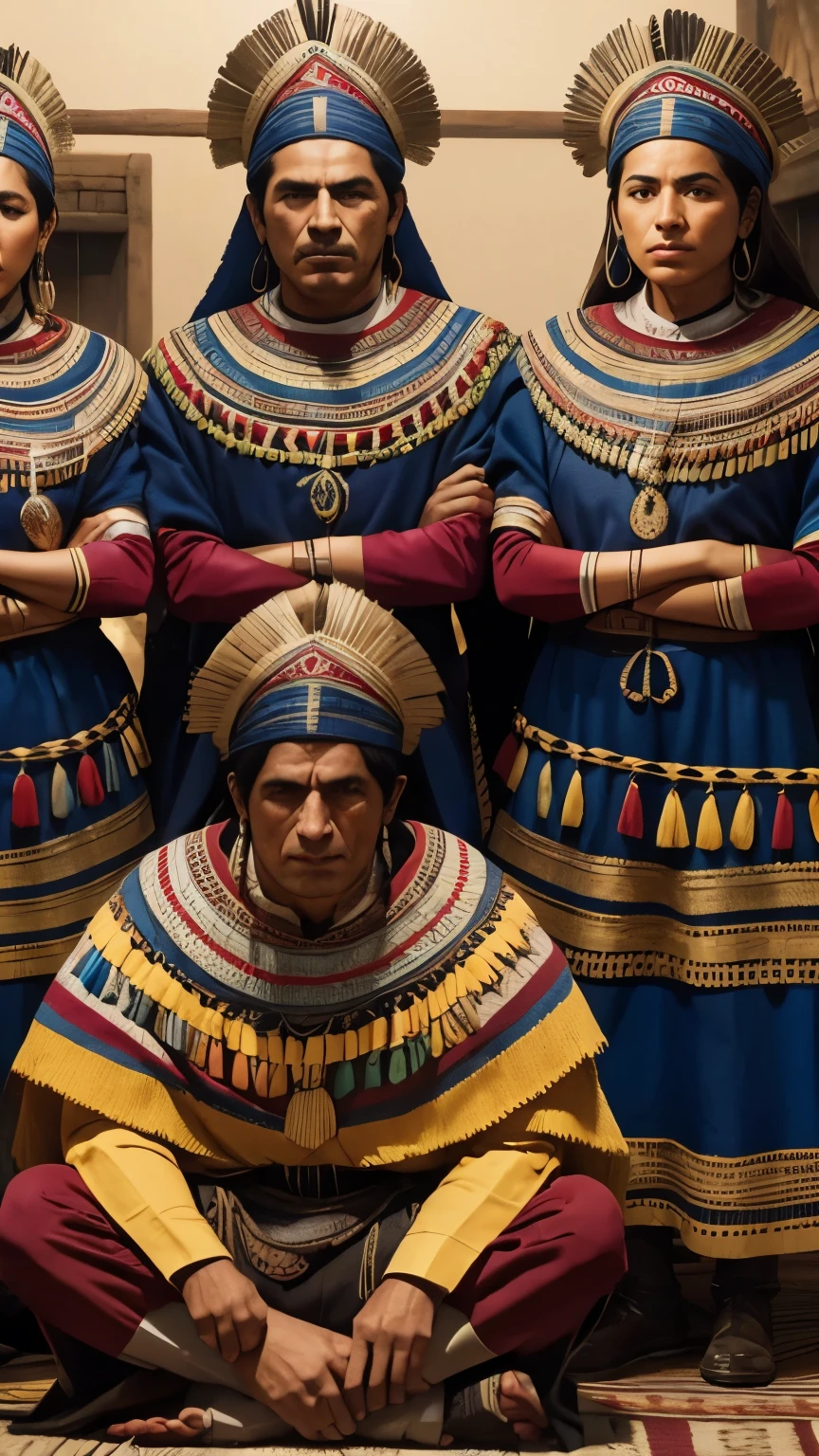 Los 4 hermanos varones AYAR de la cultura inca