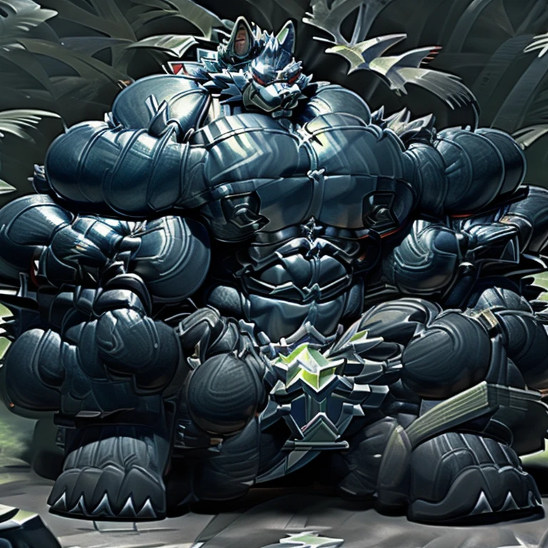 (masterpiece, best quality, detailed:1.2) detailed full body, 8K, freddy, wolf muscular werewolf, muscular! Commission for High Res,
unusually developed muscular body, body full of huge muscles.
pectorales enormes. Exaggeratedly huge muscles. Gigachad Muscular, 8K, Masterpiece, highres, future fiction. black visor, Detailed head, Detailed Body,full body, Detailed abs, wearing crNanosuit,strong and imposing, thicc, sitting on the throne,