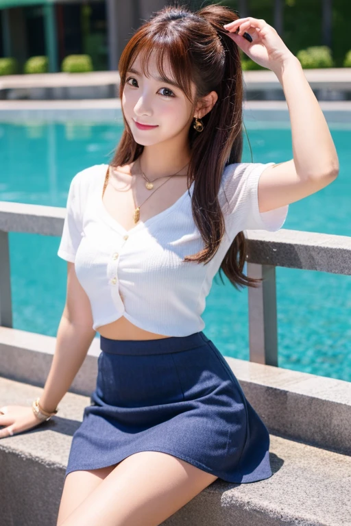 Cute Girls、Idol、sexy、mini skirt、sit