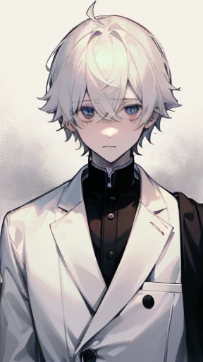 Pale-faced man、disease、Upper Body、Male student
