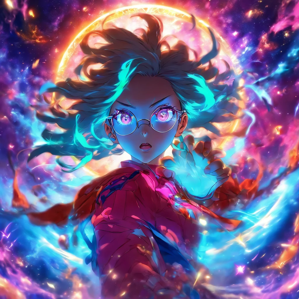 Space Summoning　Glasses　woman