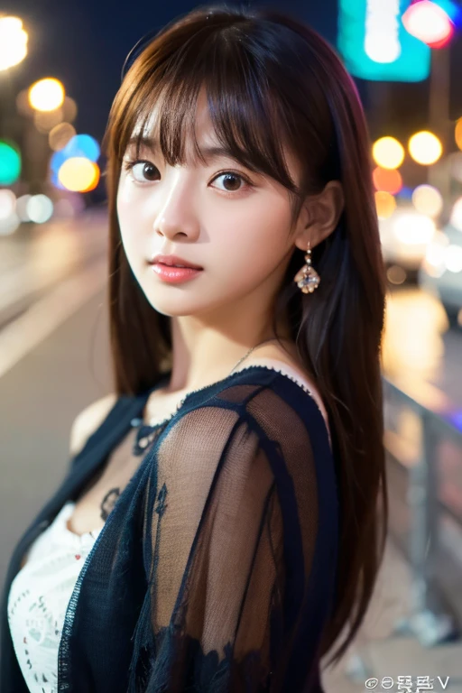 ((upper body:1.5)), ((looking at viewer:1.5)), ((look into the viewer's eyes:1.5)), BREAK ((night walk:1.5)), BREAK ((20 years old.:1.5)), (beautiful straight light brown long hair:1.7), ((asymmetrical bangs)), ((Scared:1.5)), I wear clothes, (top-quality, 16K, masterpiece:1.3), top quality, masterpiece, high resolution, photorealistic, (raw photo), live shooting, 16k wallpaper, perfection, professional lighting, very detailed, fine details, Hyperrealism, hyper realistic, realistic, japanese, (super detailed), (Photorealsitic:1.5), high-level image quality, very detailed, depth of field, (most beautiful), (dramatic lighting:1.2), (cinematic lighting:1.2), ambient lighting, (front lighting:1.2), highest precision, detailed fingers, detailed hands, detailed eyes, detailed skin texture, textured skin, realistic smooth soft skin, (perfect body proportion), (seductive emotion:1.3), (soft and plump thighs:1.2), (short torso:1.5), detailed face, detailed finger, clear eyes, gentle eyes, accurately drawn arms, accurate and perfect human anatomy, white and soft thighs, realistic smooth soft skin,