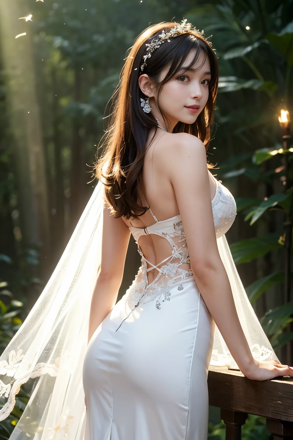 best quality, masterpiece, (photorealistic:1.4), 1girl, light smile,
A captivating photoshoot of an Asian goddess, showcasing a young, sensual, and graceful woman of Indian descent. She is adorned in a doctor's outfit, exuding an air of elegance and sophistication. The woman, with a light smile and natural skin, boasts a curvy figure and a stunning, seductive pose. She is surrounded by the beauty of nature, embodying the essence of a nature goddess. The scene is set against a backdrop of high-quality, ultra-high-resolution imagery, with a hint of blur for added allure. The woman wears a white bra beneath her outfit, adding to her sensuality. This full-body picture features the attractive, perfect body of a curvy model, such as Violet Myers or Mai Anh Tran, or a K-pop idol, evoking a sense of Asian beauty and allure. The image is photorealistic, with a photorealistic rating of 1.4, ensuring the highest quality and realism