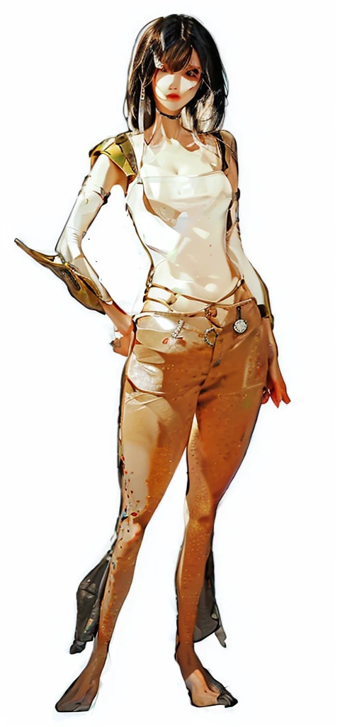 ((Upper shouldescial closeupigboobs, looking at viewe, Anime big breasts, Drawing, Viewing angle, Foreshortening, Foreshortening, 8K, Super Detail,Silver Hair,Endless Reality, White background, Drawing, 8K, Super Detail, 1080p, Women HD,woman, 16k, high resolution, best quality, high quality, Anatomically correct, masterpiece, precise, Ultra HD,Black silk tulle