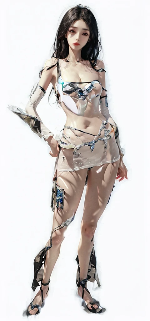 ((Upper shouldescial closeupigboobs, looking at viewe, Anime big breasts, Drawing, Viewing angle, Foreshortening, Foreshortening, 8K, Super Detail,Silver Hair,Endless Reality, White background, Drawing, 8K, Super Detail, 1080p, Women HD,woman, 16k, high resolution, best quality, high quality, Anatomically correct, masterpiece, precise, Ultra HD,Black silk tulle,No time