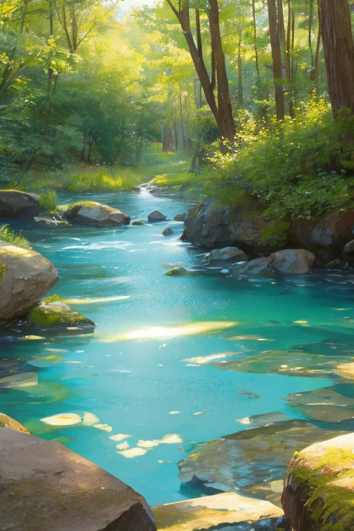 Hear the water silently