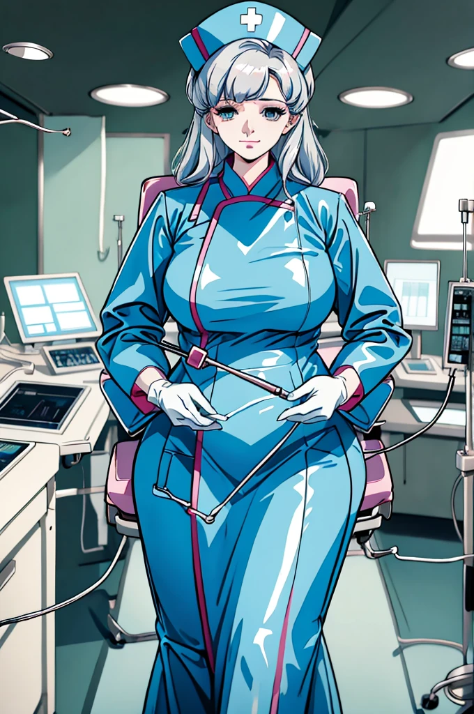 nurse uniform,hospital, latex nurse suit,nurses,busty,elbow gloves,labcoat,white hair woman,white eyes , gigantic ,medical instruments,asian nurse,two nurses,speculum,examination room,oversize ,big ass ,strap on, lay on table ,legs spreaded,giving birth,gyno chair , dentist,Milf,latex,black uniform,oversize breasts