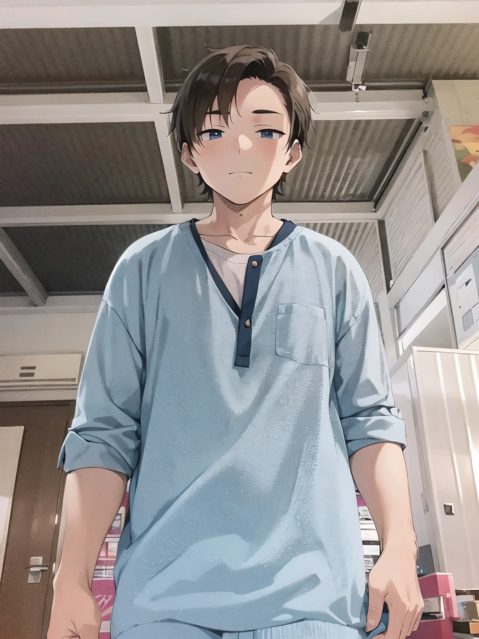Anime boy cool cute skin white
