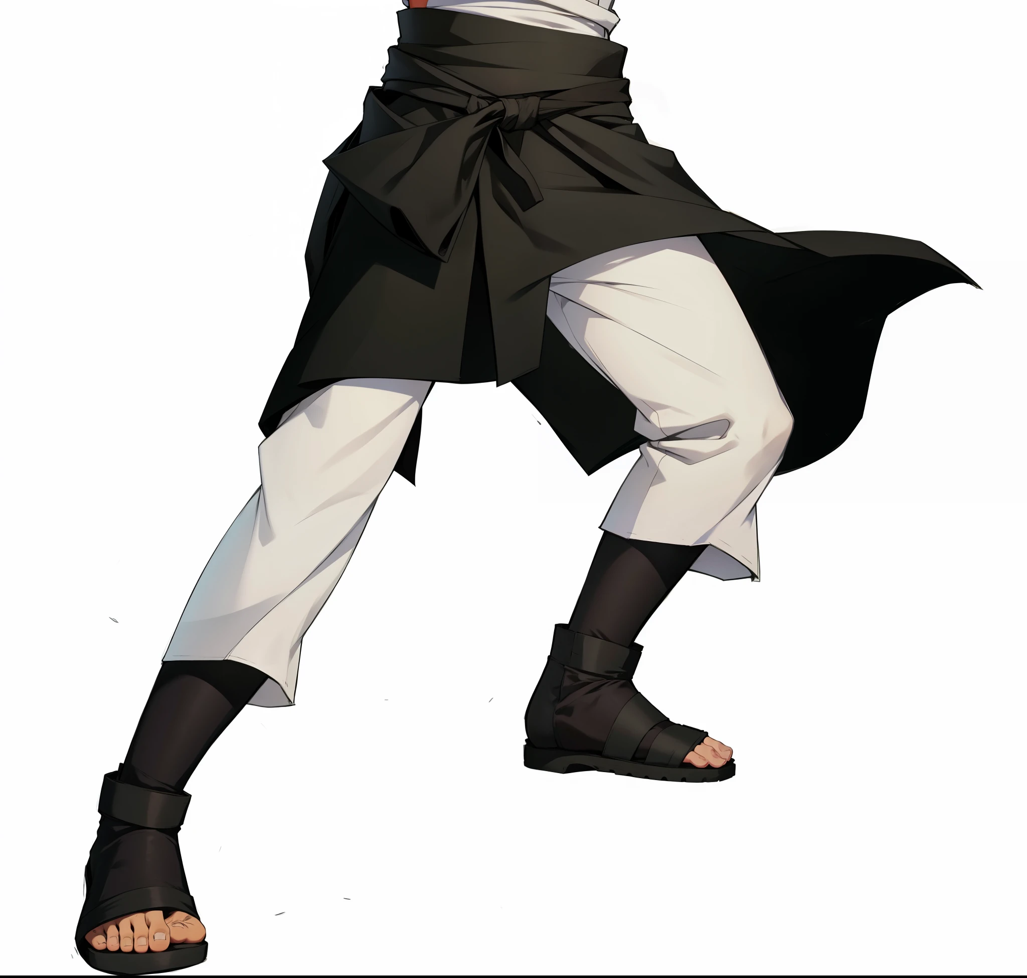 1 Homen, Neji Hyuuga, Olho Byakugan, olho branco, extremamente realista, muito bonito, Fitness, extremamente detalhado, roupas realistas, 8K, white pants 