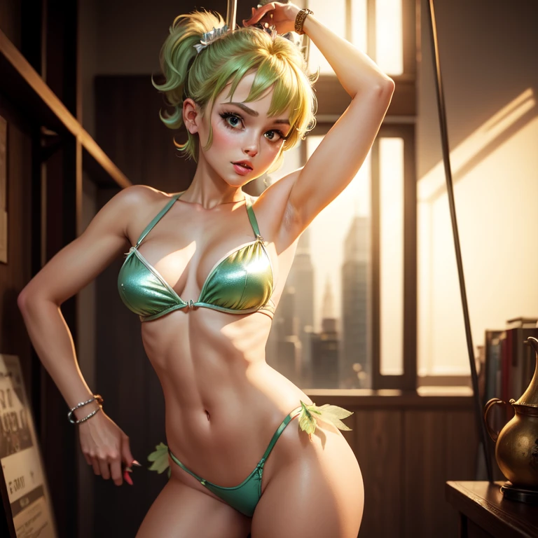 Tinker Bell as a stripper