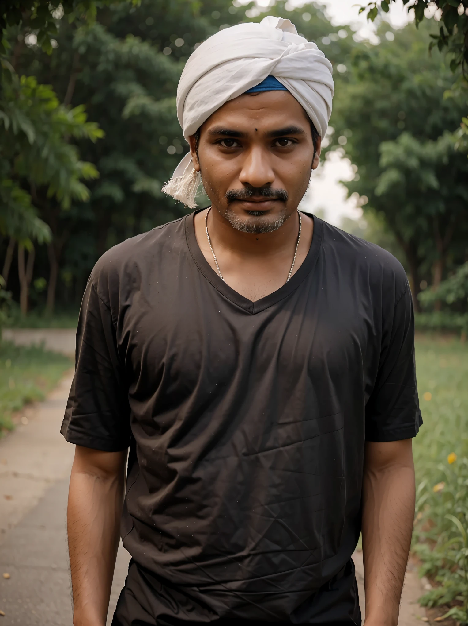 Simple Indian man
