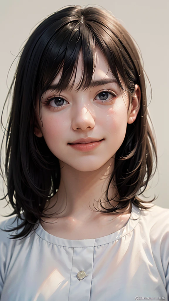 "(highest quality,8k,High resolution,masterpiece:1.2),Very detailed,(Realistic,photoRealistic,photo-Realistic:1.37),(Realistic:1.37),One beautiful woman、short hair,Deep black eyes,21 years old,Light Brown Hair,pastel colouの服,Pastel Colou uniform,Moderate:Oil,Portrait of a Woman,smile,Vibrant colors,Soft lighting,Studio settings,Fine brushwork,White skin,Gentle expression,Subtle highlights,Thin hair bundle,A confident gaze,Classic black and white palette,Dramatic contrast,Bold composition,Mystery hint,Refined elegance,Professional Poses,Graceful posture,Perfect detail,Smooth skin texture,Perfect symmetry,The beauty of film: a mysterious smile,Sublime Art