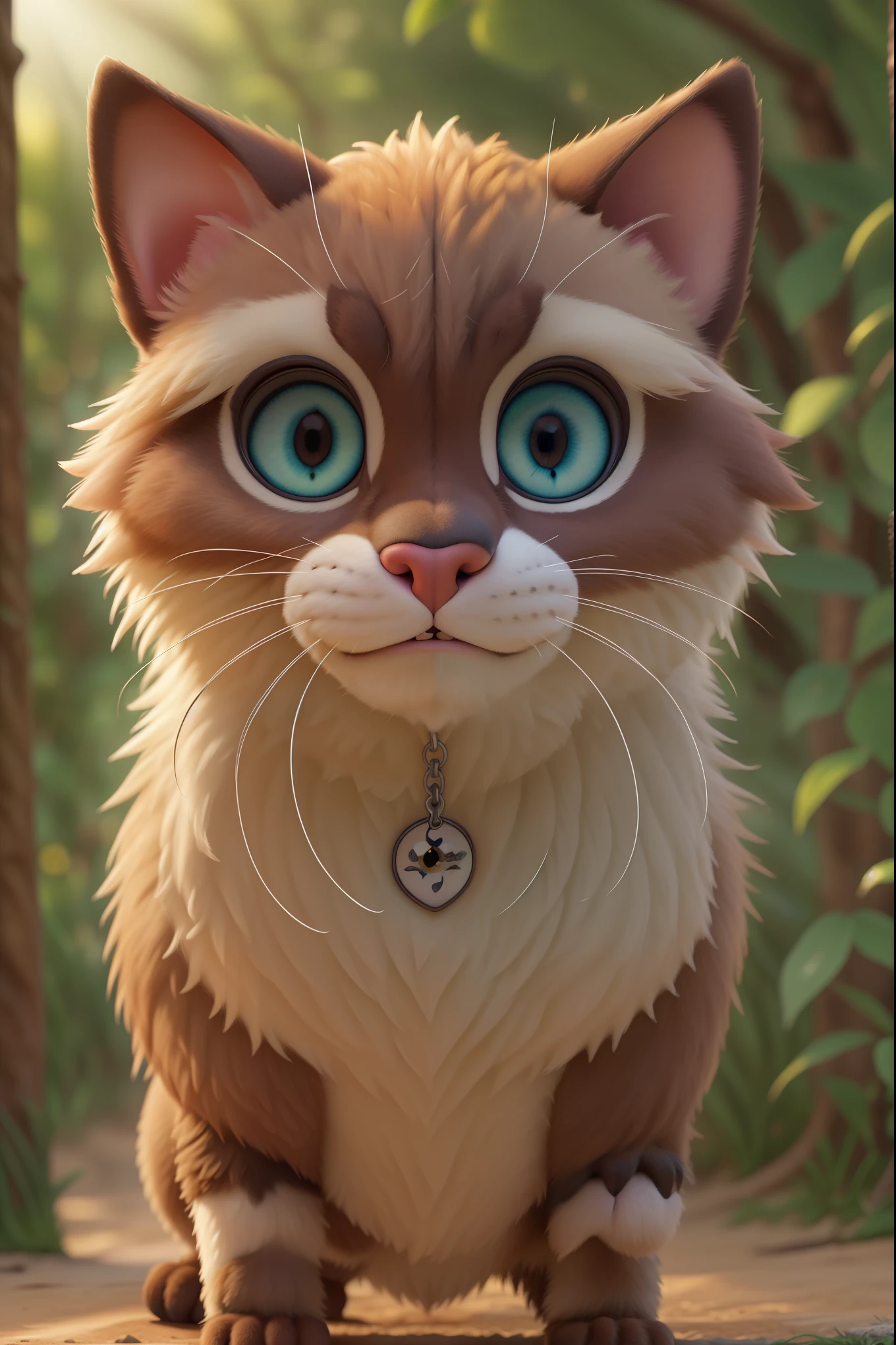 close-up animal portrait,intense gaze,furry texture,natural environment,soft lighting,high clarity,(best quality,4k,8k,highres,masterpiece:1.2),ultra-detailed,(realistic,photorealistic,photo-realistic:1.37),vivid colors,wildlife photography