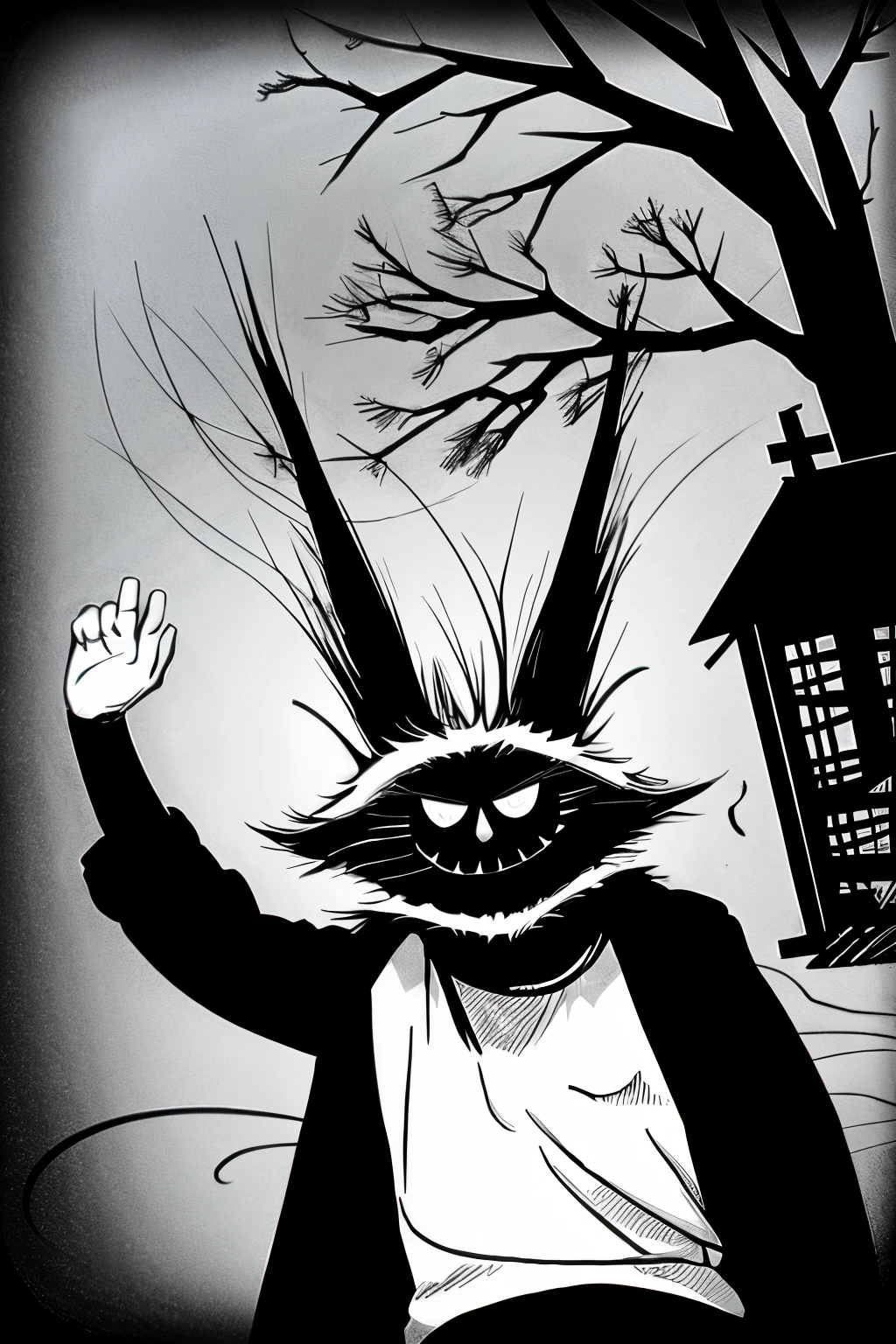 Snare of nightmare Cartoon