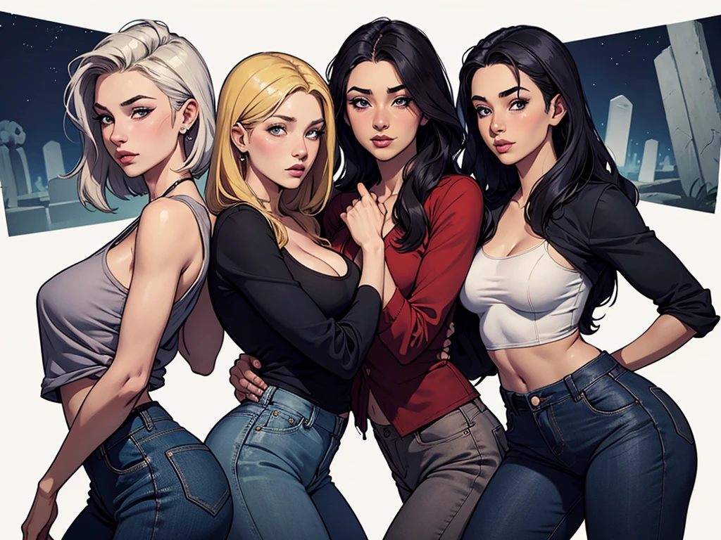 estilo de desenho animado:1.2), fundo branco mulher Imagem de desenho animado de uma mulher , roupas sensuais , garota super valente destemida , Ilustra??o estilo desenho animado, estilo de arte dos desenhos animados, estilo de mulher, Pele branca, olhos verdes, cabelo preto, Cabelo ondulado, cabelo liso, faixa, Cabelo longo, cabelo ao vento, cemetery at night, Jeans apertado, jeans azul, fotografia de bot, linda digital illustration, retrato de alta qualidade, arte em quadrinhos, retrato do design do personagem, white background Busty without clothes and medium breasts female character cast of friends aged 80'roupas e 80'hairstyle cartoon style gemstones waist up portrait mode queen of the south Jennifer Connelly scenery GTA dominatrix gold coins chest with jewelry woman in leather clothes walking down the street, vestindo armadura de assassino de couro, armadura de couro skimpy, roupas de couro de fantasia, Roupa de Fantasia, in a leather espartilho, Yennefer, lara croft medieval, bela assassina feminina, fantasia sombria cyberpunk sedutora, Yennefer de Vengerberg, Armadura deslumbrante, weared em armadura de couro, espartilho, em armadura de couro, estilo cartoon, digital illustration, Estilo GTA Jennifer Connelly moamente detalhado, arte digital detalhada fofa, Fan art horror character design portrait, digital illustration de cabelo preto cacheado lindo retrato de alta qualidade, arte em quadrinhos, retrato do design do personagem, Personagem feminina peituda, without clothes and with medium breasts, estilo cartoon, mulher com roupas de couro andando pela rua, vestindo armadura de assassino de couro, armadura de couro skimpy, roupas de couro de fantasia, Roupa de Fantasia, in a leather espartilho, Yennefer, lara croft medieval, bela assassina feminina, fantasia sombria cyberpunk sedutora, Yennefer de Vengerberg, Armadura deslumbrante, weared em armadura de couro, espartilho, em armadura de couro, estilo cartoon, digital illustration, Estilo GTA Jenn