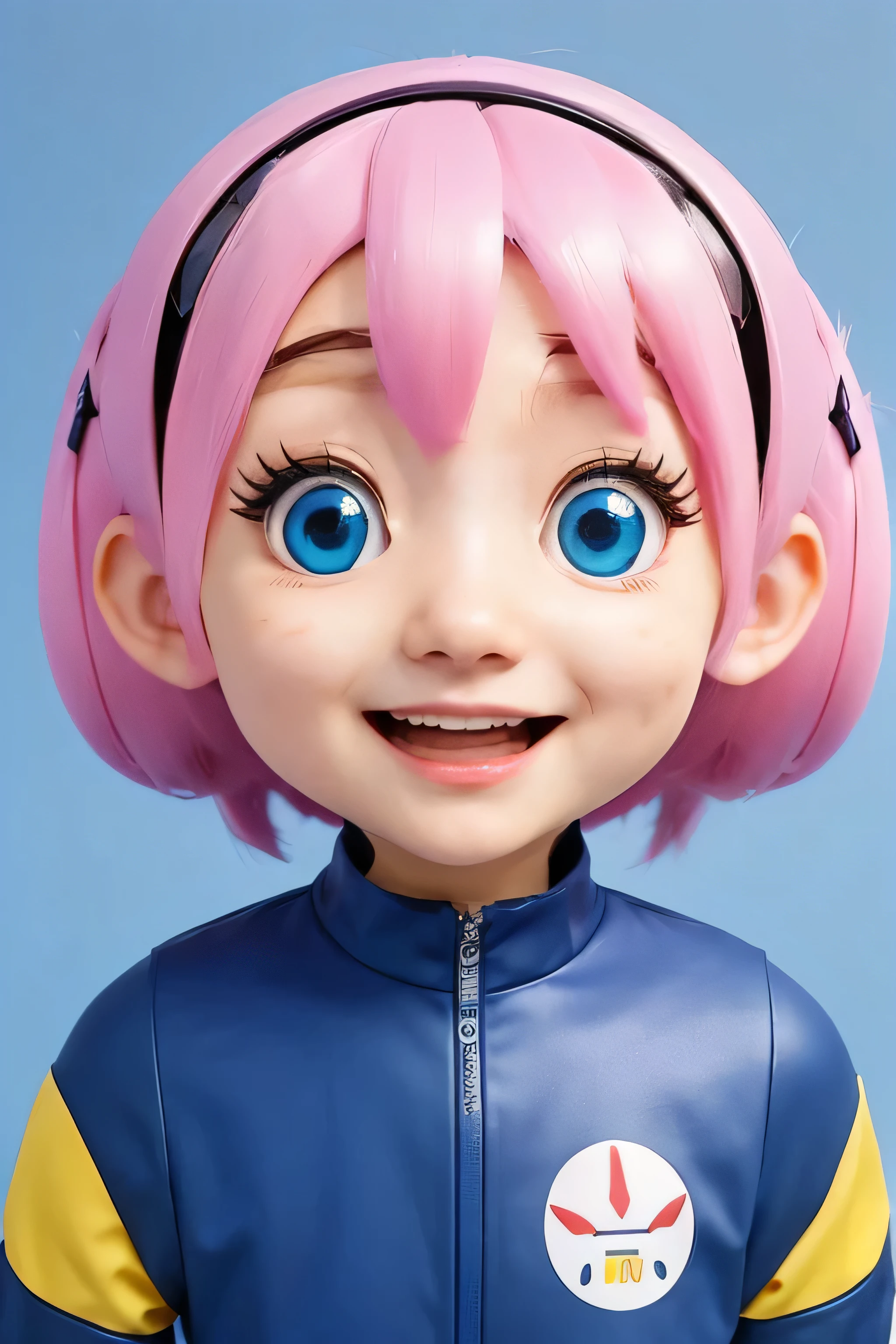 She is AI, her name is "Iya" give me her full body 4 images from this image