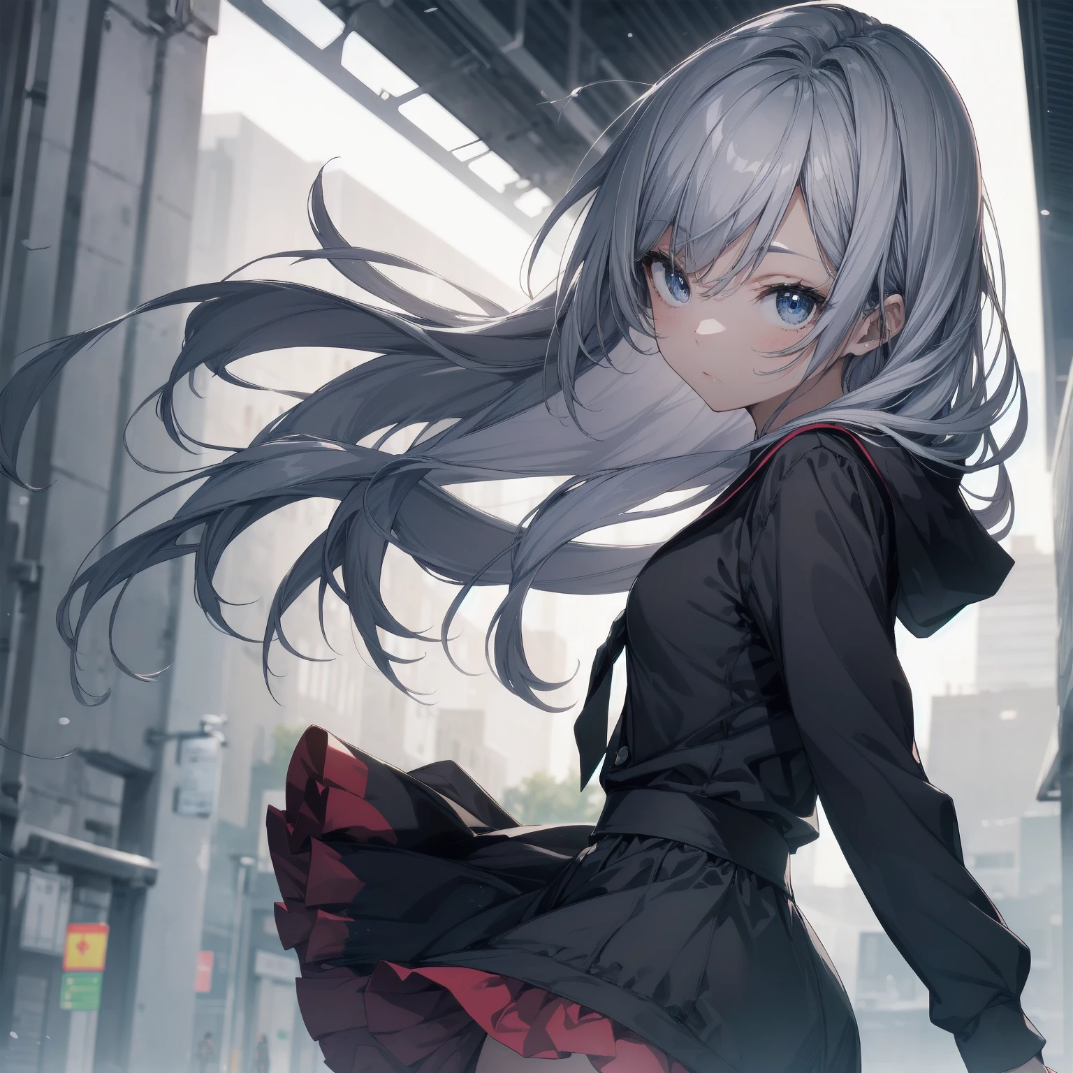 (Best quality, 4k, 8k, highres, masterpiece:1.2), ultra-detailed, (cool realistic,photo-realistic:1.37), high resolution, anime moe artstyle, best anime 8k konachan wallpaper, pixiv contest winner, perfect anatomy, super detailed skin,break,(Please draw a girl walking sleepily to school. ),break, 1girl, (Solo,,,13-year-old:1.3),Full limbs, complete fingers, a junior high school student, androgynous charm, Eros is fleeting, (hairstyle that emphasizes the show forehead), flat chest, Small butt, groin, Small eyes,beautiful detailed black eyes, well-proportioned iris and pupils, disgusted eyes, highres detailed hair, sailor Uniform, skirt, in the School commute route. break,medium: anime art, vibrant colors, sharp focus, professional, bokeh.
Lighting: Natural sunlight casting soft rays on the girl, creating a warm and inviting atmosphere at the School commute route..break,Best lighting powered by famous artist, 8k,illustration,