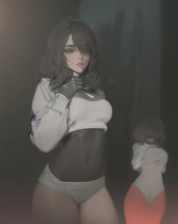 ((La mejor calidad)), ((obra maestra)), (muy detallado:1.3), ..............3D, Beautiful (cyberpunk:1.3) Mujer hacker, peinado corto,pelo corto, Volver al visor, cabello grueso, Terminal de ordenador operativo, Pantalla montada en la cabeza, computer server, Pantalla LCD, fiber optic cable, Logotipo de la empresa, HDR (High Dymanic Range), Trazado de rayos, NVIDIA RTX, Super resolution, Irreal 5, Subsoil Scatter, Textura PBR, Post-procesamiento, Anisotropic filtering, profundidad de campo, maximum sharpness and sharpness, Texturas multicapa, Albedo y Highlight Maps, Sombreado de superficies, Accurate simulation of light-material interactions, proporciones perfectas, Renderizado de octanaje, duotone lighting, ISO bajo, balance de blancos, Regla de los tercios, amplia apertura, 8K RAW, efficient sub-pixels, sub-pixel convolution, glow particles, dynamic  pose