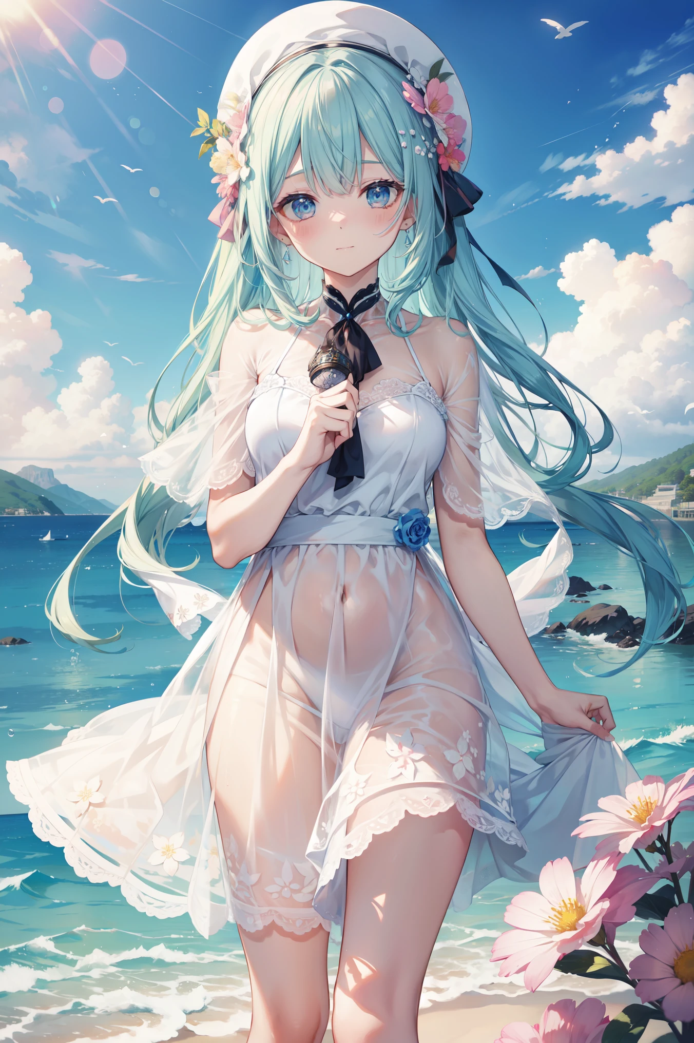 there is a picture of a beautiful湖 with pink flowers, Flowers and sea everywhere, beautiful場所, Flowers and sea everywhereが雨を降らせる, beautiful美学, beautiful、dream-like、Breathtaking, beautiful自然, beautiful湖 background, beautiful湖, beautifully、aesthetic, とってもbeautiful, really beautiful自然, beautiful構成, とてもbeautiful写真, とてもbeautiful景色, これはbeautifulです, Nico Henrichon