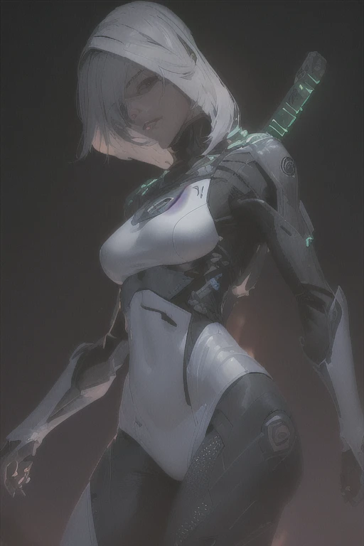 ((La mejor calidad)), ((obra maestra)), (muy detallado:1.3), ..............3D, Beautiful (cyberpunk:1.3) Mujer hacker, peinado corto,pelo corto, Volver al visor, cabello grueso, Terminal de ordenador operativo, Pantalla montada en la cabeza, computer server, Pantalla LCD, fiber optic cable, Logotipo de la empresa, HDR (High Dymanic Range), Trazado de rayos, NVIDIA RTX, Super resolution, Irreal 5, Subsoil Scatter, Textura PBR, Post-procesamiento, Anisotropic filtering, profundidad de campo, maximum sharpness and sharpness, Texturas multicapa, Albedo y Highlight Maps, Sombreado de superficies, Accurate simulation of light-material interactions, proporciones perfectas, Renderizado de octanaje, duotone lighting, ISO bajo, balance de blancos, Regla de los tercios, amplia apertura, 8K RAW, efficient sub-pixels, sub-pixel convolution, glow particles, dynamic pose