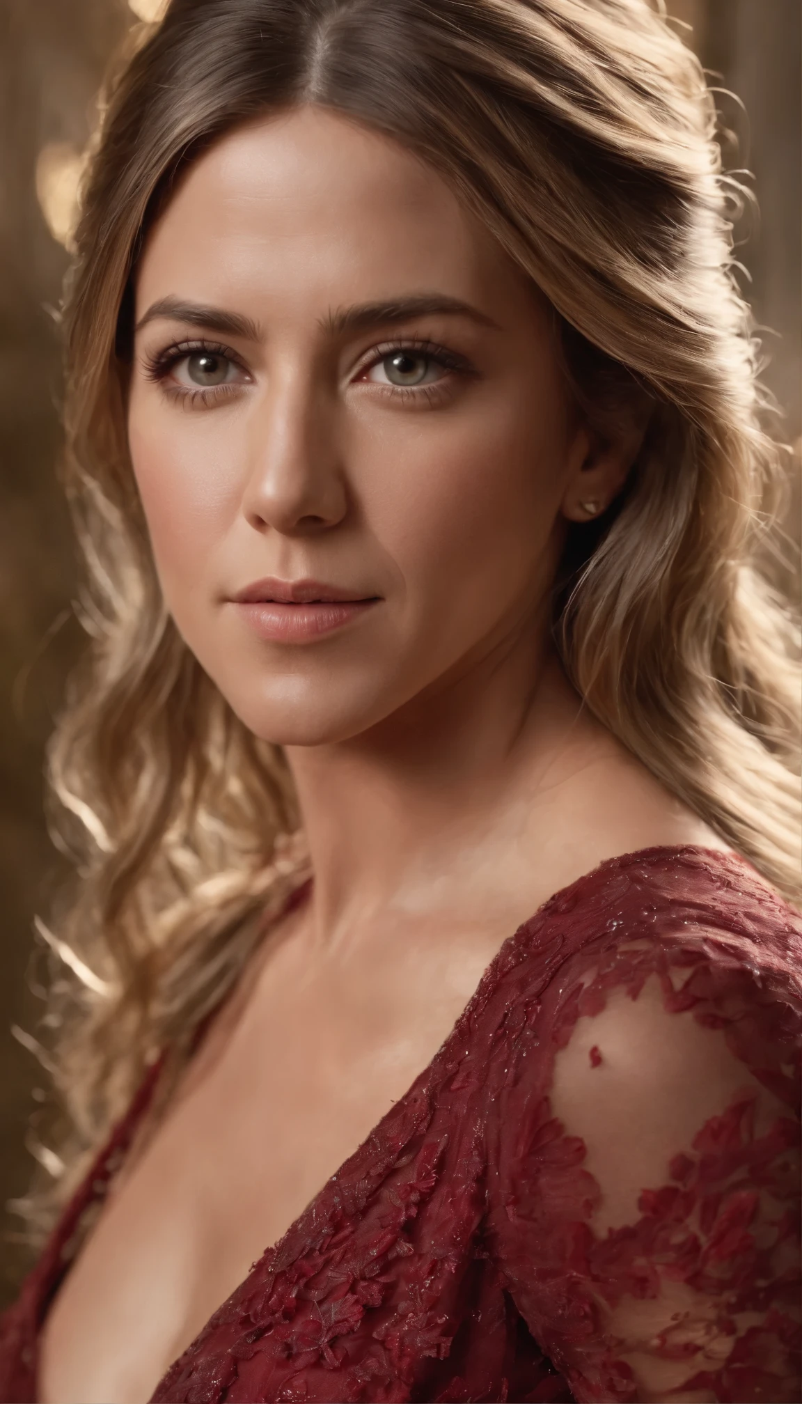 1.Stunning HD images:Cinematic Masterpiece - The World&#39;s Most Beautiful Woman A dramatic full-body shot of a young Jennifer Aniston posing confidently with a serious expression in a high fashion setting。The intricate details of the red dress and beautiful gown、With every curve and line、It&#39;s perfectly made、Sparkling under professional studio lighting、Highly detailed CG Unity 8K wallpaper reminiscent of this model photography style。2. Professional and majestic oil painting by Lucasfilm:Photorealistic Epic - Dramatic Photorealistic Painting Art by Midjourney