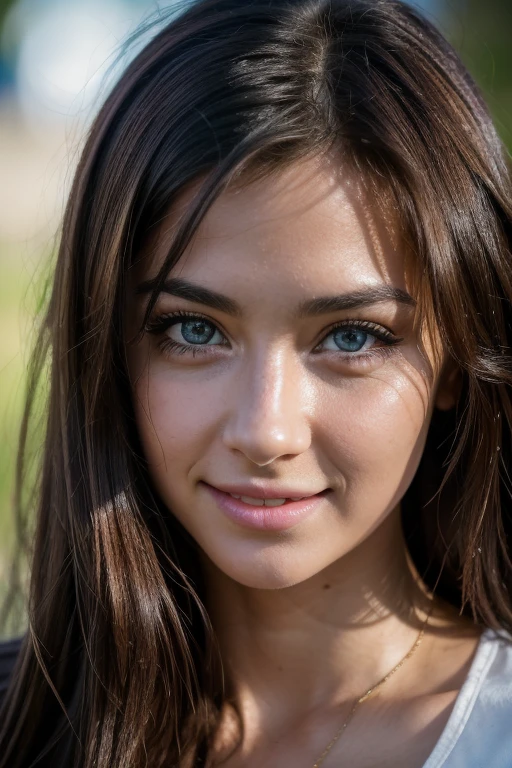 (realistic, photo-realistic:1.37),(8k, RAW photo, best quality, masterpiece:1.2), cute DJ Girl, ultra-detailed, heart-shaped pupils, physically-based rendering, ultra high res, kodakvision color, shot on Arricam LT Camera, bokeh, sharp focus, looking at viewer, photorealistic, realistic, solo, photorealistic, best quality, extremely detailed face, extremely detailed eyes and face, beautiful detailed eyes, absurdres, incredibly absurdres, haunting smile, Messy hair, floating hair