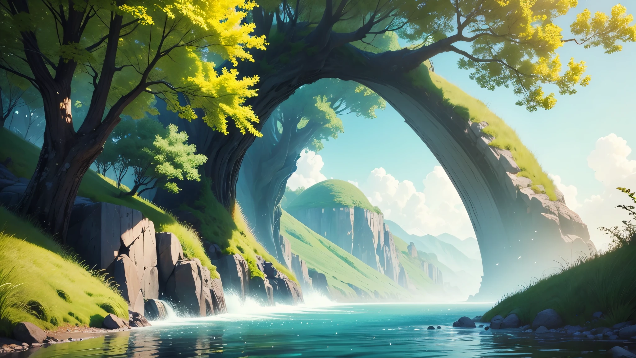 nature cheerful dynamic