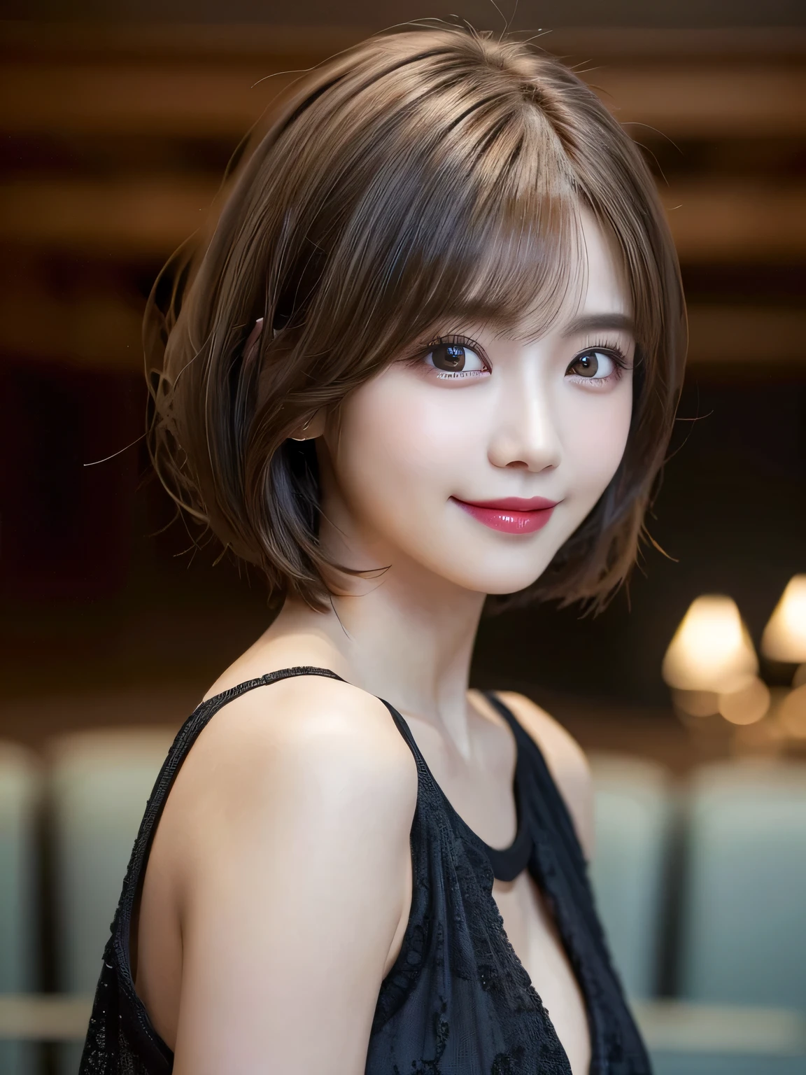 128
(20-year-old woman, Are standing), (Surreal), (high resolution), ((Beautiful Hairstyles 46)), ((short hair:1.46)), (A kind smile), (Busty:1.1), (lipstick), (large room), (Deep depth of field), (Picturesque)