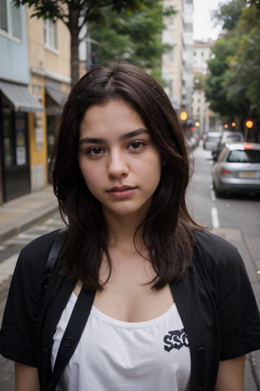 Jovem seios enormes