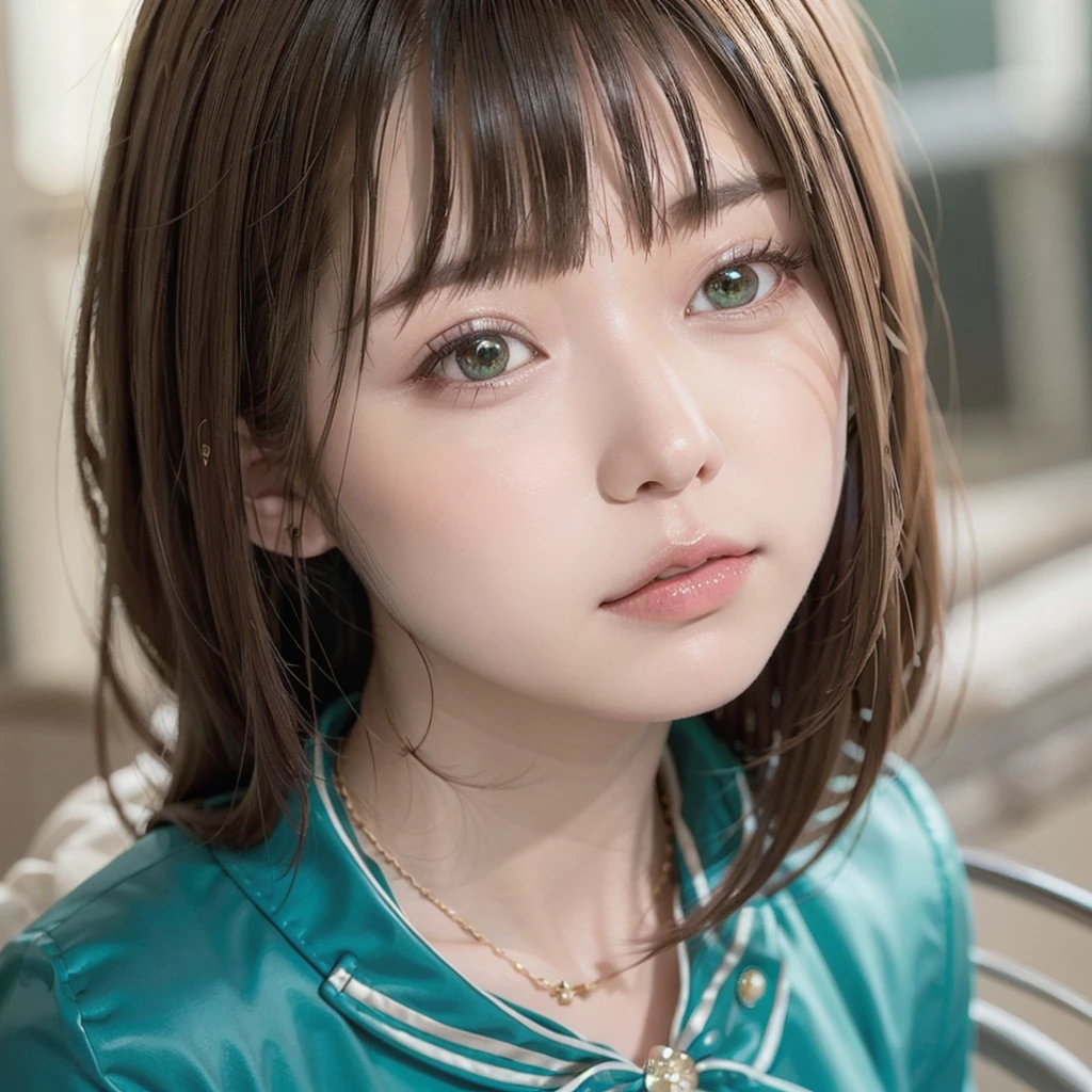 (Dynamic Angle:1.3),Extreme close up,the wind is strong,映画ofハイライト,1人of女of子,Upper Body,dancing,View your viewers, violet_Evergarden, alone, jewelry, blank eye,brooch, blonde_hair,( vevry long hair:1.2),floating hairlong_sleeve, ribbon, green_eye, Jacket, dress, gem, hair_ribbon,null, depth_of_Field, a close view of flying petal,