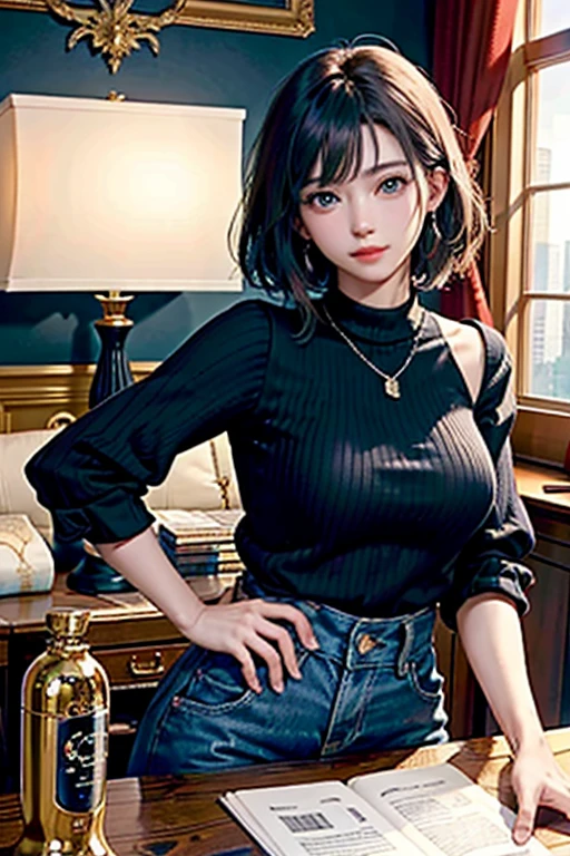 (masterpiece、highest quality、highest quality、Official Art、beautifulbeautiful:1.2)、(1 girl)、Extreme Detail、colorful、Most detailed、Official Art、unity 8k wallpaper、Very detailed、beautiful、highest quality、Short Bob
