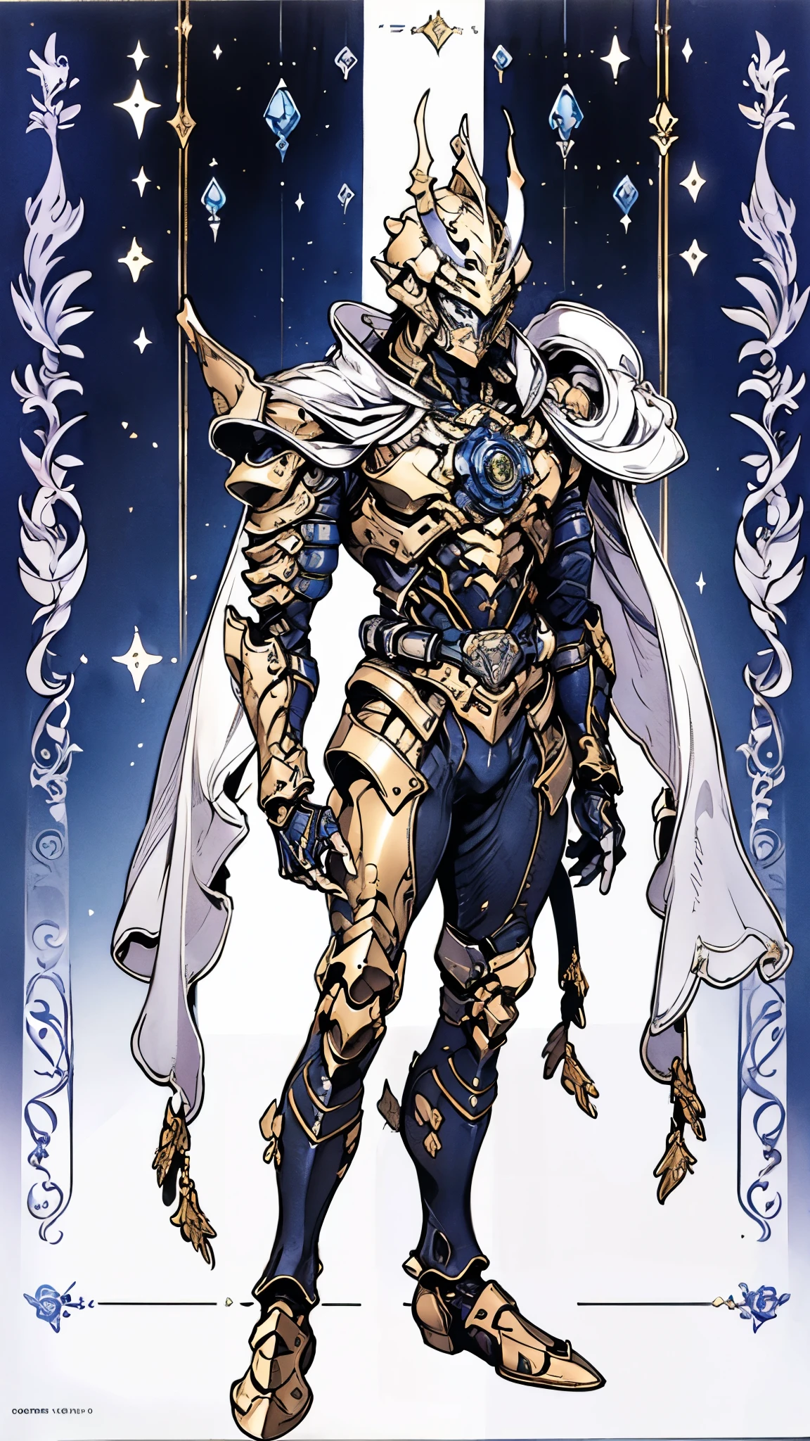 A man wearing a full-face helmet, a fantasy-style biotech armored combat suit, green eyes, (a composite layered chest armor), fully enclosed shoulder guards, matching arm and leg guards, the belt is adorned with Rose-shaped gemstone, (the color scheme is primarily white with red and blue accents), the design balances heavy with agility, a high-tech bio-mecha armor, (Armor Concept Inspired by Rose, stand on the top of a skyscraper in a futuristic sci-fi city), this character embodies a finely crafted fantasy-surreal style armored hero in anime style, exquisite and mature manga art style, (battle damage, element, plasma, energy, the armor glows), ((male:1.5)), metallic, real texture material, dramatic, high definition, best quality, highres, ultra-detailed, ultra-fine painting, extremely delicate, professional, perfect body proportions, golden ratio, anatomically correct, symmetrical face, extremely detailed eyes and face, high quality eyes, creativity, RAW photo, UHD, 32k, Natural light, cinematic lighting, masterpiece-anatomy-perfect, masterpiece:1.5