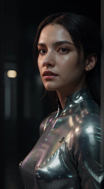 ((best quality)), ((Masterpiece)), (details:1.4), 3D, Image of a beautiful cyberpunk woman.,hdr (high dynamic range),Ray tracing,NVIDIA RTX,Excellent resolution,Not true 5,subsurface scattering,PBR surface,After processing,Anisotropic filtration,depth of field,Maximum clarity and clarity,multi-layered surface,Albedo and Specular Maps,surface shading,Accurate simulation of light-material interactions,perfect proportions,Octane rendering,Two-tone lights,wide aperture,Low ISO value,white balance,Third rule,ไฟล์ RAW 8K,