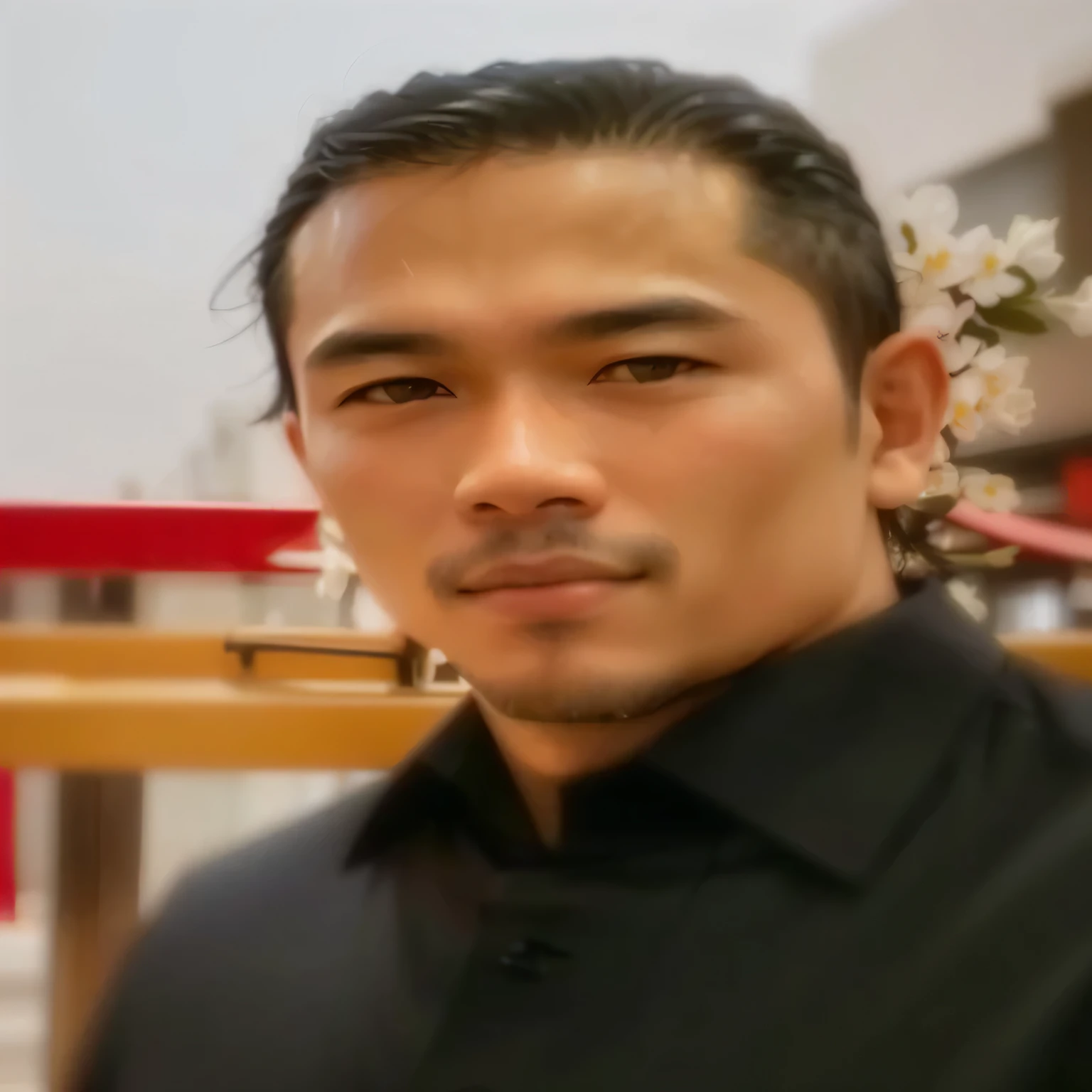 there is a man that is standing in front of a table, ramil sunga, mohamed chahin, dzung phung dinh, profile photo, taken in the early 2020s, thawan duchanee, profile picture, andy worhol, h. kyoht luterman, bao pham, nivanh chanthara
