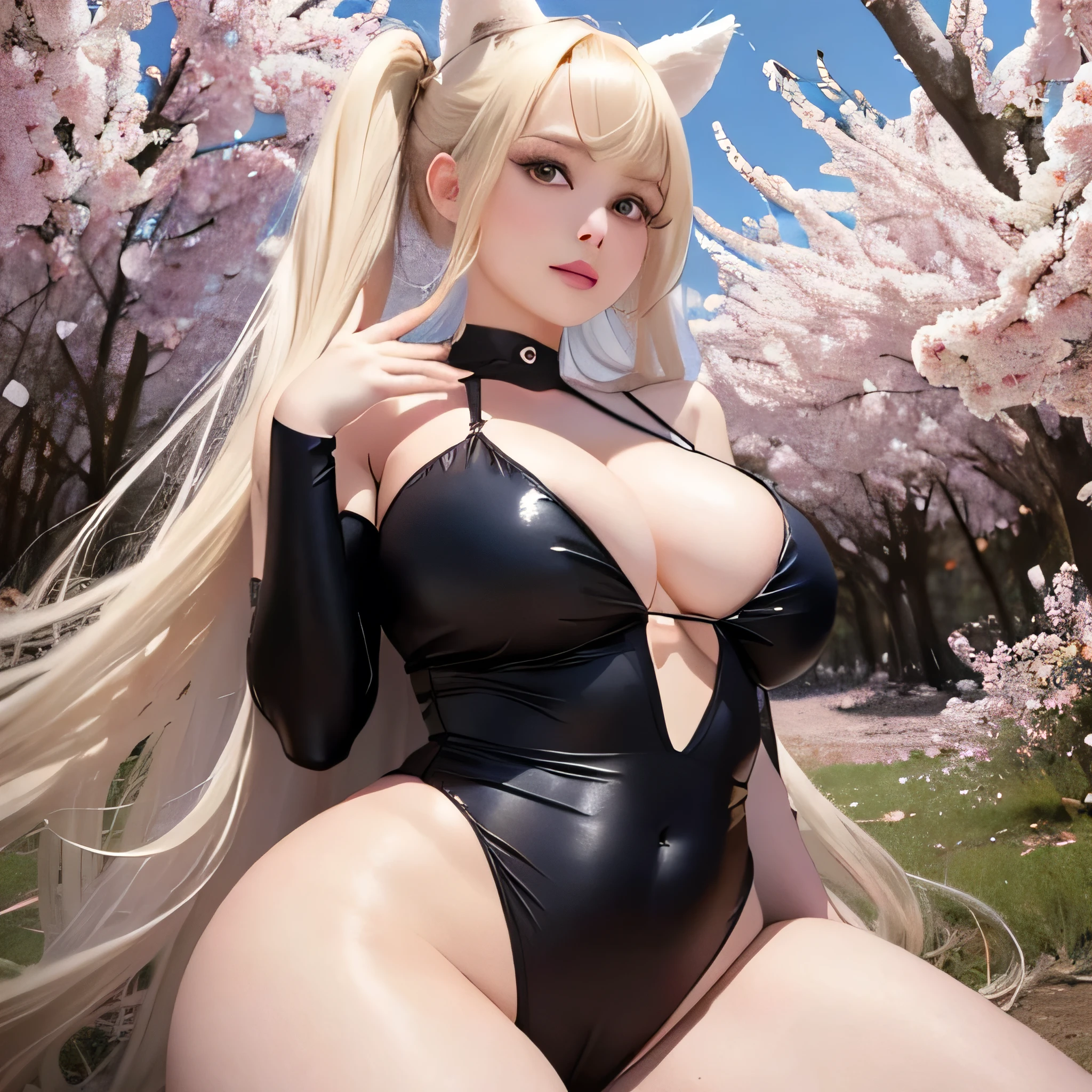 Very large O cup breasts、Shapely breasts 、 Show off your breasts、Silky shiny skin、sexy, Very beautiful lovely face、Cute Face、 Gorgeous silky blonde hair、pale blue eyes、 Bangs swaying in front of the face、A beautiful and cute 20-year-old woman、 Big and ample breasts、 she spreads her legs wide and flaunts、Showing very large breasts、 Plump、Super glamorous、Are fat、Bigfoot、Big body、 Chubby、Beautiful thighs、Low - Angle、Scene looking up from below、 Chubby weighs 120kg、 Fat guy、cute、smile、Very glamorous、Fishnet tights、Nordic women、nude、Beautiful clear white skin、ponytail、Astragalus field、Spring brook、Rural Scenery,Bunny girl
