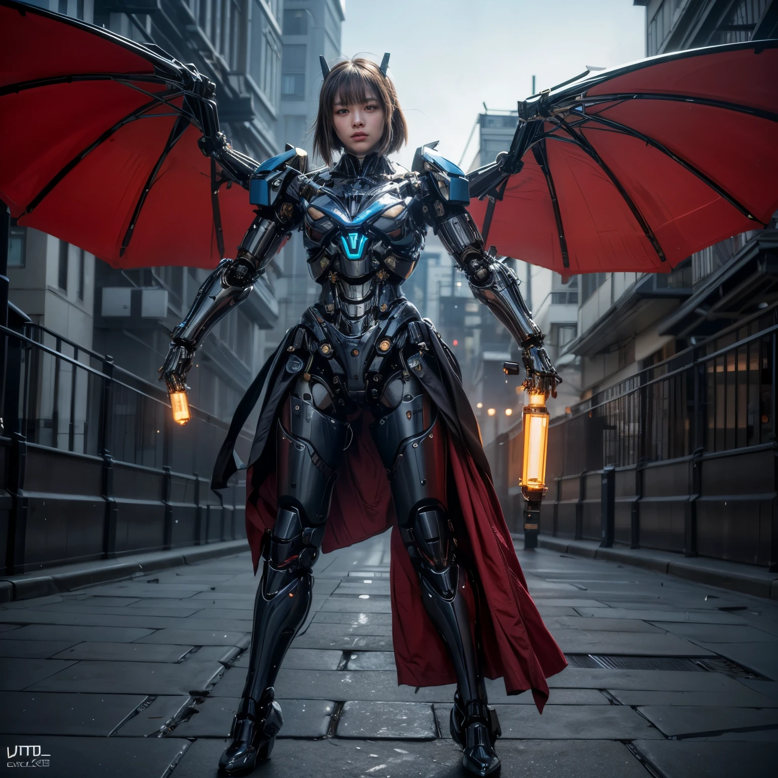 (best quality:1.2), 8k, highres, octan render, (masterpiece), extremely ultra detail, cyborgized Japanese woman, extremely ultra cute face, , skinny body, flat chest,  (blue metallic mechanical frame:1.5), (Power cables connected throughout the body), detaile up, Instead of hair, there are cables growing out of it, mechanical fusion, mechanical skeleton, bio mechanics, mechanical life-form, highly intricate detail, extremely ultra real texture, human-like skin, realistic hair, ultra realistic details, professional lighting, (realistic:1.4), (RAW photo:1.2), (photorealistic:1.37)