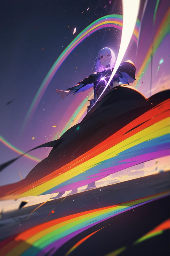 Aura images sync with rainbow