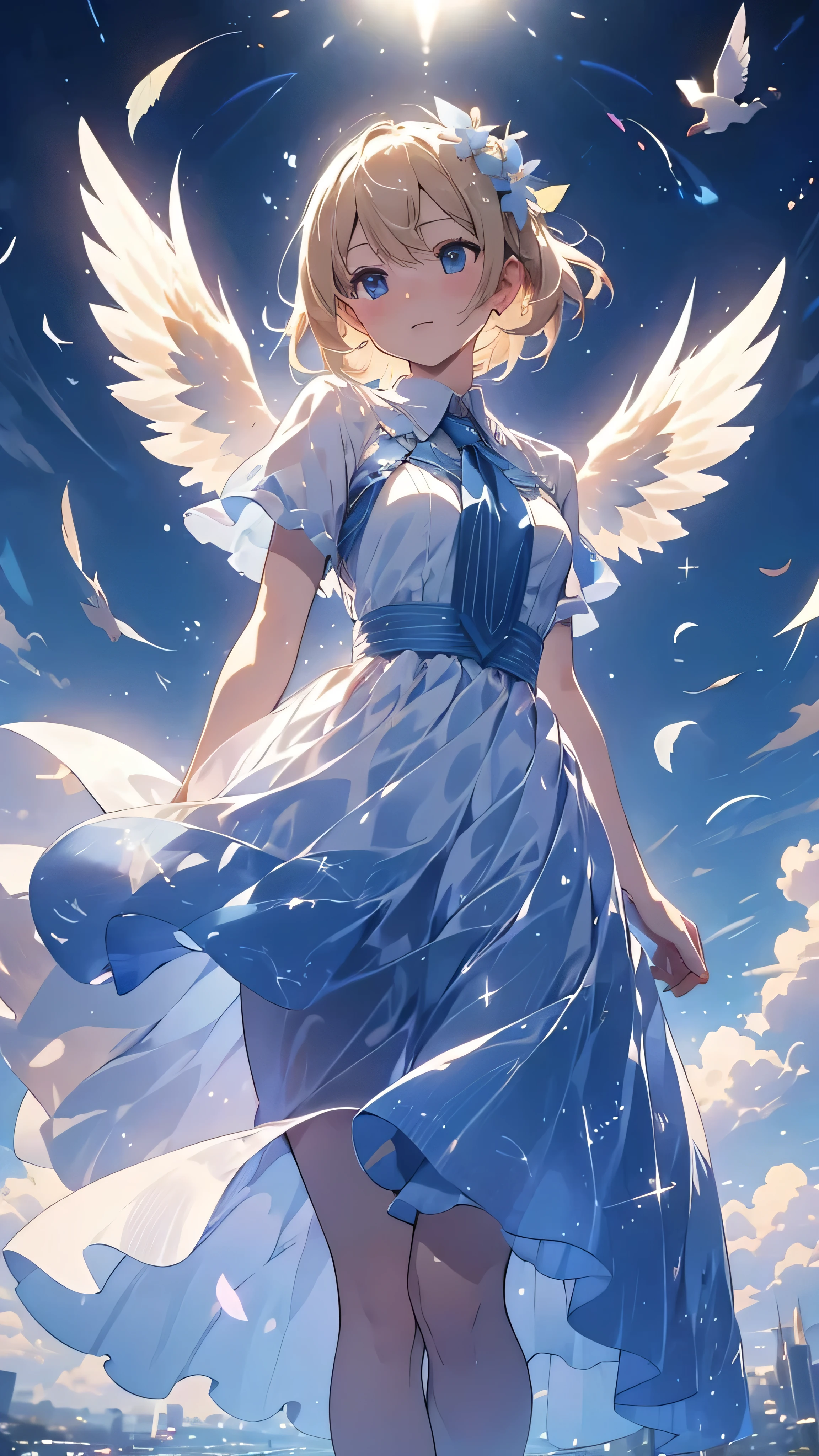 Dazzling White Bird