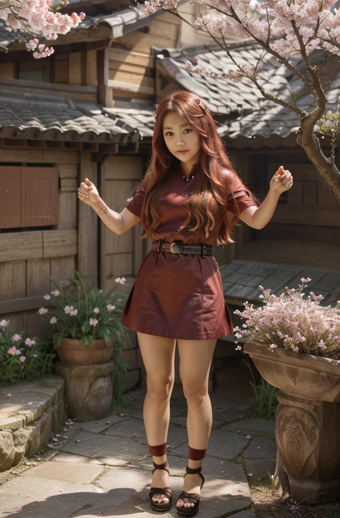 Red Cliff: 1.3) (masterpiece: 1.4), (Better quality: 1.4), (Very cute angel girl, Very rich facial details, jewel eyes, Very long blond hair, Color gradient hair: 1.1), (Bird wings: 1.1), Bird wings:), (Mini full body, 2 Perfect Arms, 2 items completed: 1.1), (Perfect 4 fingers: 1 thumb), (Red Cliff卡哇伊: 1.1), (卡哇伊Red Cliff: 1.1) (Chibi Chibi:1.1) (鳥Red Cliff: 1:1) (natureza sublime com muitas flores e shine: 1.1) (magnificent plant: 1.1) Beautiful cherry blossom tree, Colorful cherry blossom tree, Light, shine, Bokeh, Super fine. (Chibi Chibi chibi:1.1), (Red Cliff卡哇伊: 1.1), (卡哇伊Red Cliff), (Red Cliff卡哇伊:1.1) (kawaii kawaii 卡哇伊Red Cliff: 1.1) (鳥Red Cliff: 1.1) (kawaii bird: 1.1)