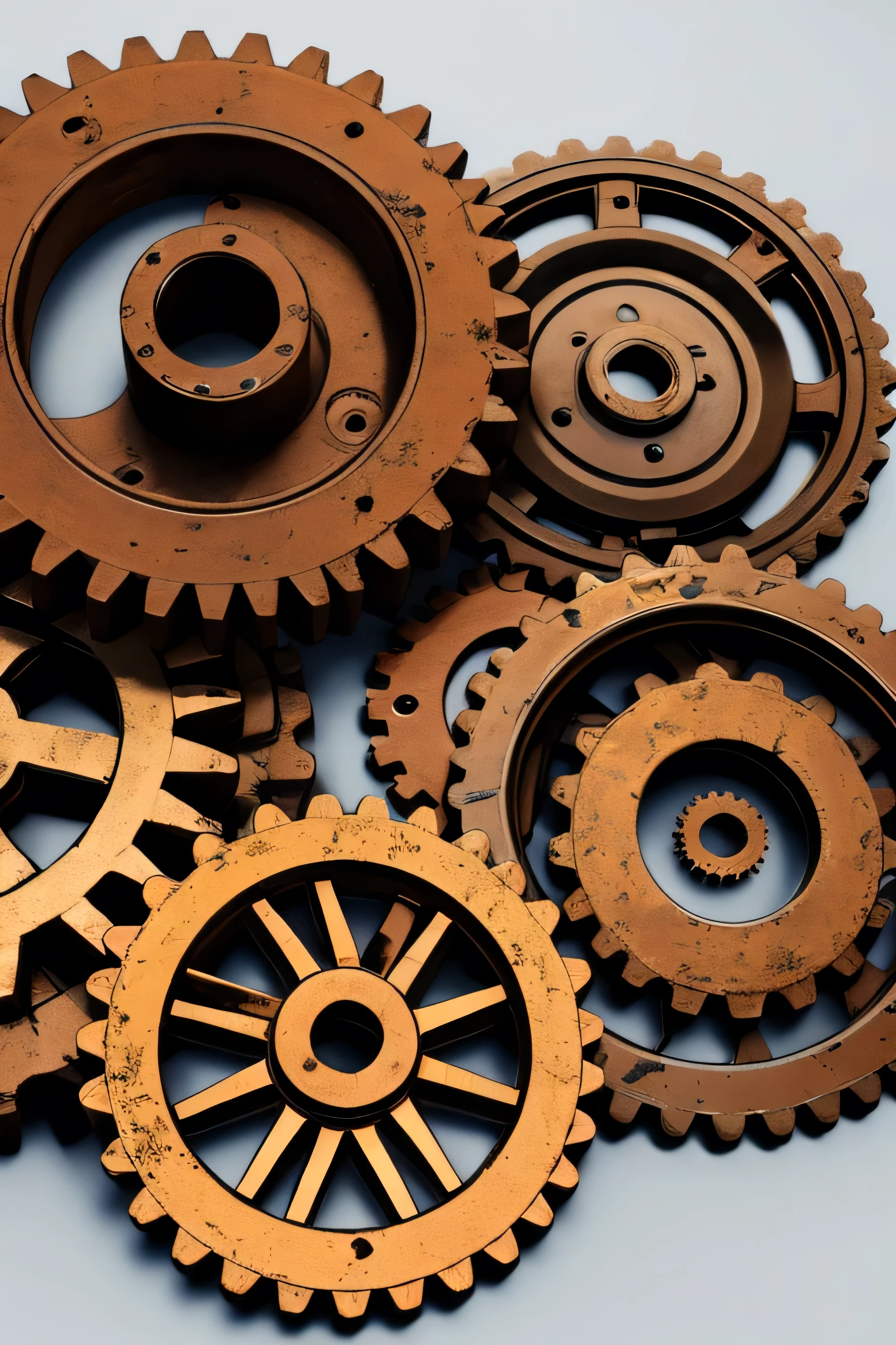rusty gear objects