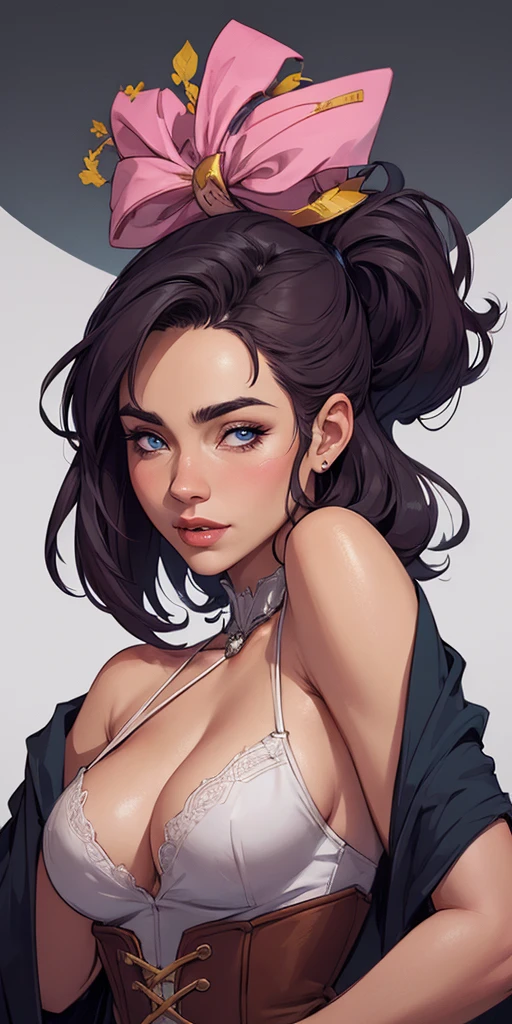 uma linda feiticeira, cabelo loiro, Magia, cabelo curto loiro, Estilo fantasia, vestido loiro, sorriso loiro, detalhado blue eyes, detalhado brown eyes, revelando o manto assassino, Magia robe, D&D, The cloak is made of origami, Weilding, polvilhar de vezes, detalhes intrincados, realista, octane rendering, Focado, detalhado, de fotorreal, hiperrealismo, 4kn de personagens altamente detalhado, arte digital detalhada fofa, City fan art, design de personagem retrato, beautiful digital illustration, retrato de alta qualidade, arte em quadrinhos, retrato do design do personagem, Busty ??????????????? and ?????????????? female character two girlfriends Beautiful character pose in dynamic pose two women together Yvonne Strahovski on the left and together with Jennifer Connelly on the right with a symmetrical body with a corset and beautiful ???????, corpo bem definido, delicado e sensual, Estilo de desenho animado, digital illustration with each other artgerm Estilo Angelica - Fate/Kaleid Liner Prisma Illya cartoon Estilo digital illustration colorful background diverse attractive woman sesy beautiful female symmetrical ??????? beautiful ??????? in cartoon Estilo digital illustration art, melhor qualidade,Cartoon Estilo digital illustration Estilo Jill Valentin resident Evil (papel de parede extremamente detalhado da unidade CG 8k), (melhor qualidade), (best illustration), (melhor sombra), absurdos, Realistic lighting, (abismo), lindo brilho detalhado, arte de , Cartoon Estilo digital illustration artgermEstilo Cartoon Estilo digital illustration GTA an image of cartoon Estilo Cartoon Estilo digital illustration GTA Estilo Animated image of a woman in a uumEstilo Cartoon Estilo digital illustration GTA Estilo cartoon drawing of a woman with a crown on her head, drawn in the Estilo of artegerm, modelo uniforme | artegerm, arte detalhada, Ross Empates 1. 0, Estilo , Retrato por RossDraws, e rossdraws, in Estilo of artegerm, extremamente detalhado , rtrato de princesa, s