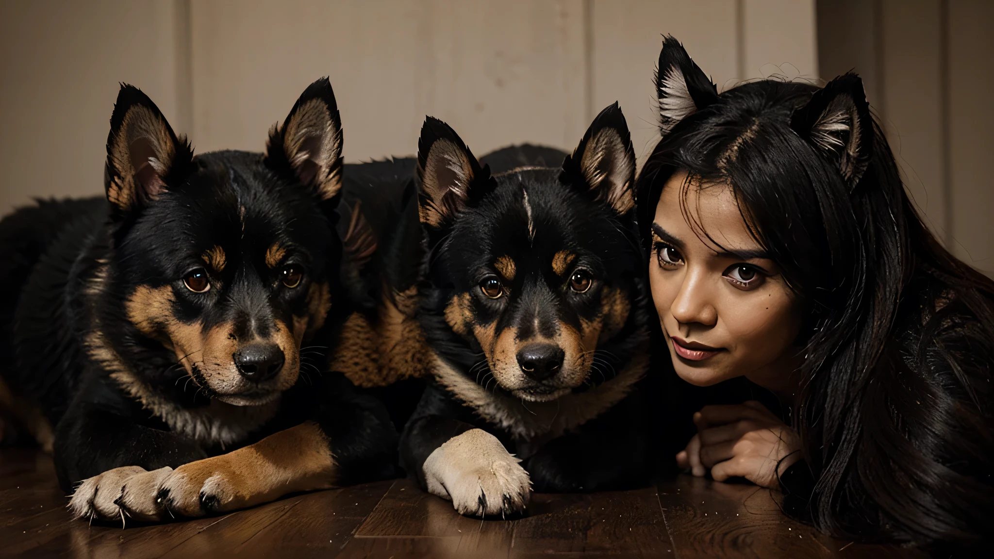 exotic dog, cerberus, rough