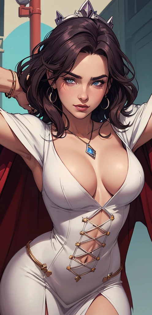 uma linda feiticeira, cabelo loiro, Magia, cabelo curto loiro, Estilo fantasia, vestido loiro, sorriso loiro, detalhado blue eyes, detalhado brown eyes, revelando o manto assassino, Magia robe, D&D, The cloak is made of origami, Weilding, polvilhar de vezes, detalhes intrincados, realista, octane rendering, Focado, detalhado, de fotorreal, hiperrealismo, 4kn de personagens altamente detalhado, arte digital detalhada fofa, City fan art, design de personagem retrato, beautiful digital illustration, retrato de alta qualidade, arte em quadrinhos, retrato do design do personagem, Busty without clothes and medium breasts female character two girlfriends Beautiful character pose in dynamic pose two women together Yvonne Strahovski on the left and together with Jennifer Connelly on the right with a symmetrical body with a corset and beautiful breasts, corpo bem definido, delicado e sensual, Estilo de desenho animado, digital illustration with each other artgerm Estilo Angelica - Fate/Kaleid Liner Prisma Illya cartoon Estilo digital illustration colorful background diverse attractive woman sesy beautiful female symmetrical breasts beautiful breasts in cartoon Estilo digital illustration art, melhor qualidade,Cartoon Estilo digital illustration Estilo Jill Valentin resident Evil (papel de parede extremamente detalhado da unidade CG 8k), (melhor qualidade), (best illustration), (melhor sombra), absurdos, Realistic lighting, (abismo), lindo brilho detalhado, arte de , Cartoon Estilo digital illustration artgermEstilo Cartoon Estilo digital illustration GTA an image of cartoon Estilo Cartoon Estilo digital illustration GTA Estilo Animated image of a woman in a uumEstilo Cartoon Estilo digital illustration GTA Estilo cartoon drawing of a woman with a crown on her head, drawn in the Estilo of artegerm, modelo uniforme | artegerm, arte detalhada, Ross Empates 1. 0, Estilo , Retrato por RossDraws, e rossdraws, in Estilo of artegerm, extremamente detalhado , rtrato de princesa, s