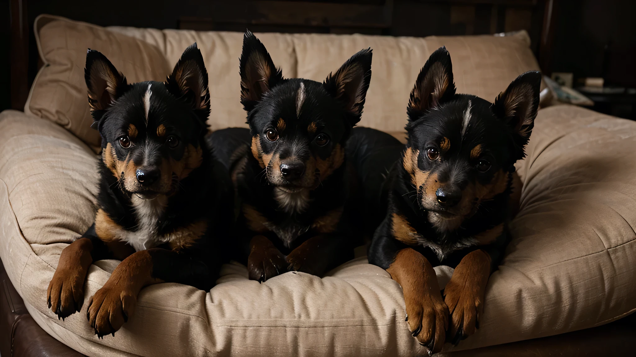 exotic dog, cerberus, rough