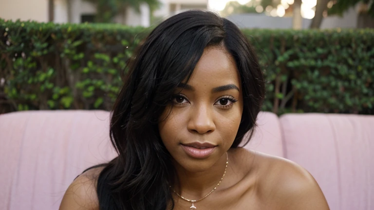 31 year old African American woman black hair, camison sexy