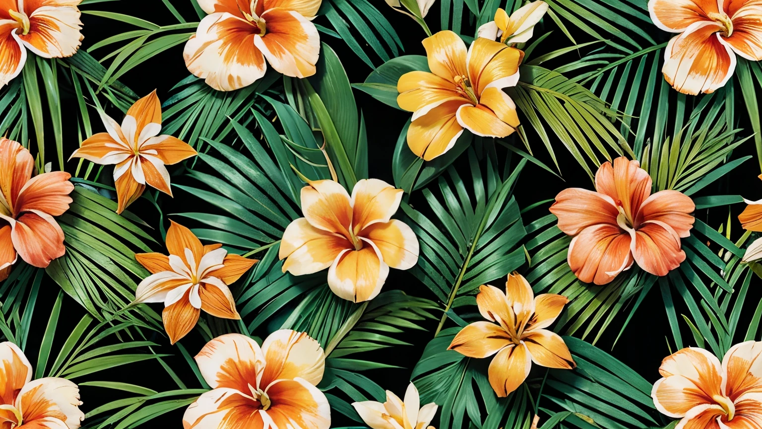 pattern tropical floral