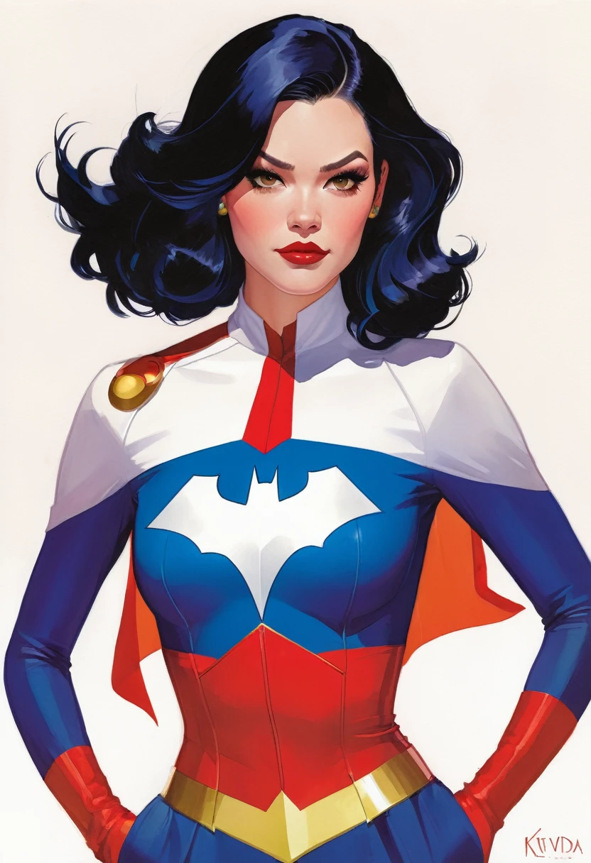 Vivid, characters, comics, by Kevin Wada