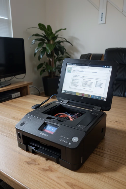 Laptop with printer in its own like a laptop can print using laptop they also generate a print inside the laptop so that they san print in laptop like all in one laptop The invention in question is an innovative solution designed to merge the functionalities of a laptop and a printer into a single compact device. This integration aims to streamline workflow, save space, and reduce clutter for both personal and professional use.
Functions:
The all-in-one laptop and printer consists of a high-performance laptop integrated with a built-in multifunction printer. The laptop side offers advanced computing capabilities, including processing power, storage capacity, and connectivity options. Simultaneously, the printer side delivers high-quality printing, scanning, copying, and faxing features. Users can switch between these functions seamlessly using dedicated keys or software interfaces.
Targets:
This invention caters to individuals and businesses seeking to minimize their workspace requirements while maximizing productivity. Students, remote workers, small business owners, and professionals can benefit significantly from this all-in-one device due to its space-saving design and versatile functionality. Additionally, it is an eco-friendly alternative as it eliminates the need for separate laptops and printers.
Impact:
The impact of this invention on modern technology is substantial as it challenges traditional designs by combining two essential devices into one sleek package. It not only saves space but also reduces costs associated with purchasing multiple devices. Furthermore, it simplifies setup processes by eliminating the need for complex cable connections between laptops and printers. Moreover, it enhances portability as users no longer have to carry separate devices when traveling or working remotely. Lastly, it contributes positively to environmental sustainability by reducing electronic waste generated from discarded laptops and printers over time.
Possibl